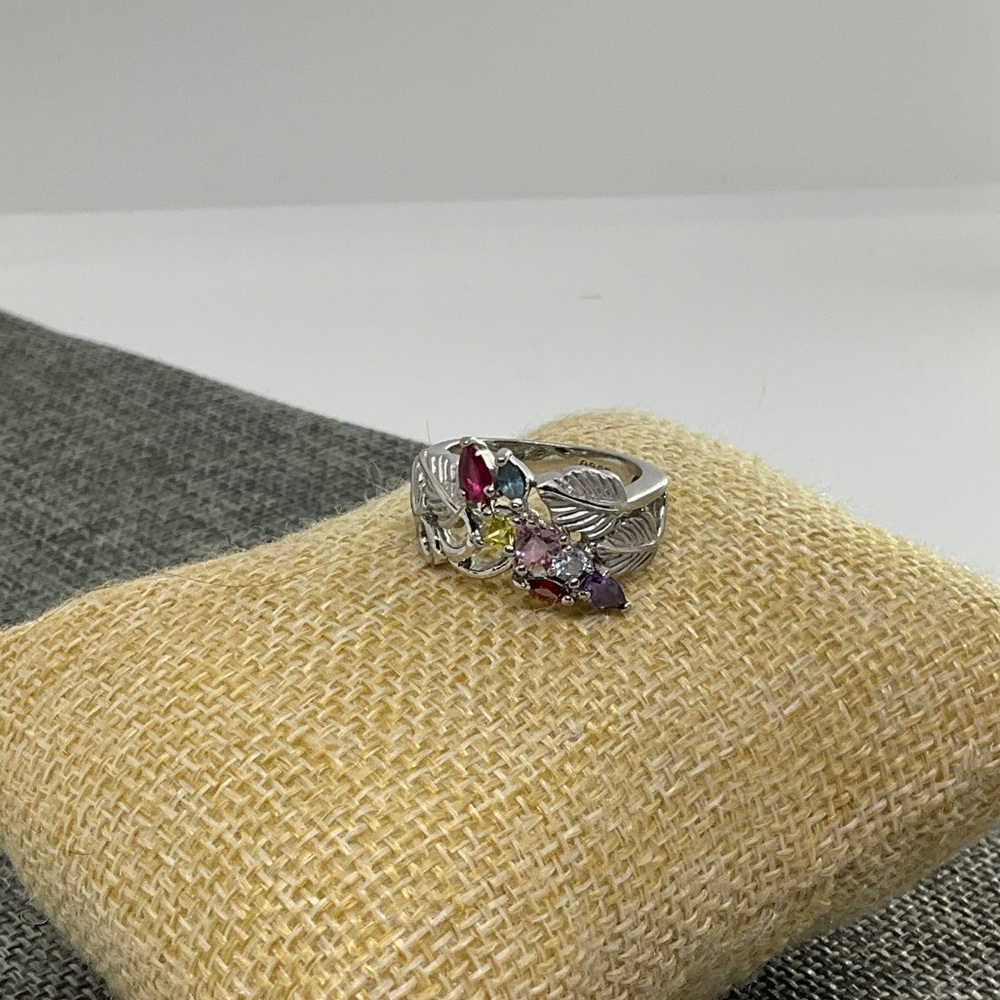 Vintage EDCO Costume Multicolor Ring